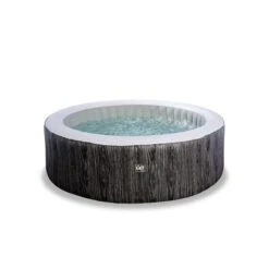 EXIT TOYS Exit - Spa De Jardín Jacuzzi Wood Efecto Madera Deluxe Para 4 Personas