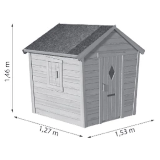 Soulet - Casita De Madera Pauline - Imagen 2