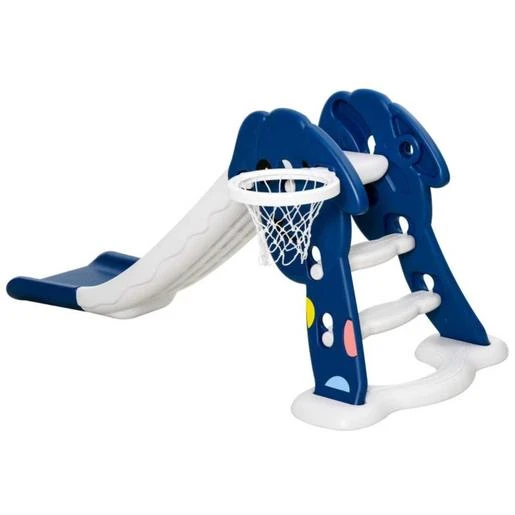 Homcom - Tobogán Infantil Jardín Con Canasta - Imagen 8