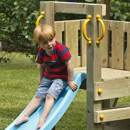 Parque Juegos Infantil De Madera Teide XL Con Puente Y Columpio Doble - Imagen 5