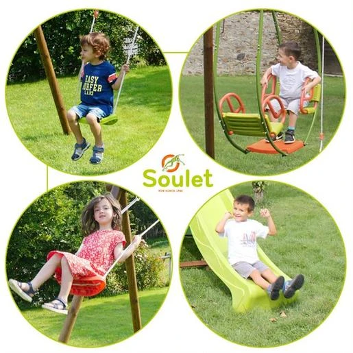 Soulet - Columpio De Madera Narcisse - Imagen 6