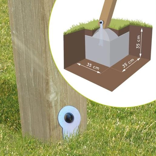 Soulet - Columpio De Madera Prune - Imagen 8