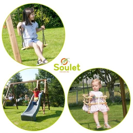 Soulet - Columpio De Madera Prune - Imagen 10