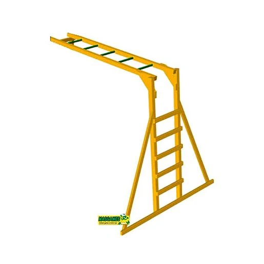 Parque Juegos Infantil De Madera Teide XL Con Puente - Imagen 2