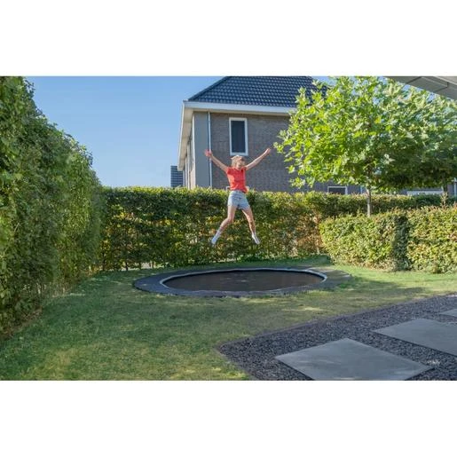 EXIT TOYS Exit - Trampolín Deportivo De Suelo Dynamic 427 Cm Negro - Imagen 7