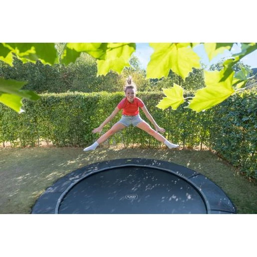 EXIT TOYS Exit - Trampolín Deportivo De Suelo Dynamic 427 Cm Negro - Imagen 8