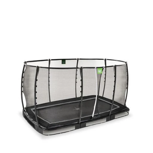 EXIT TOYS Exit - Cama Elástica De Suelo Allure Premium 214 X 366 Cm Negro - Imagen 2