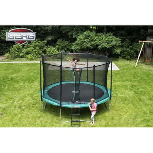 Cama Elástica Con Red Berg Favorit Gris 380 - Imagen 6