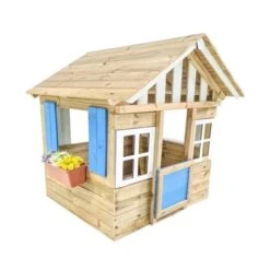 Casita Madera Lollipop Azul