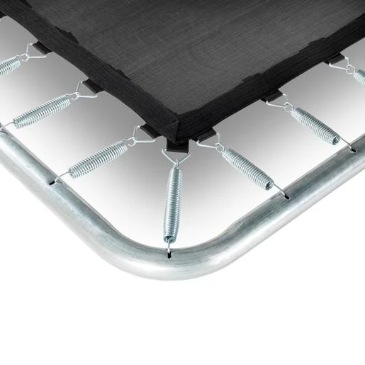 EXIT TOYS Exit - Cama Elástica Silhouette Rectangular De Suelo Verde 214 Cm - Imagen 6