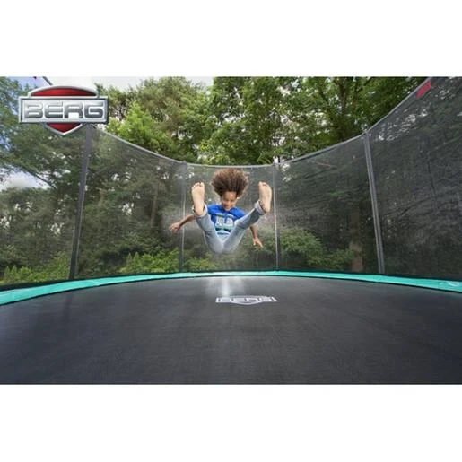 Cama Elástica Con Red Berg Favorit Gris 200 - Imagen 3