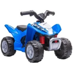 HOMCOM Quad Eléctrico Honda Azul