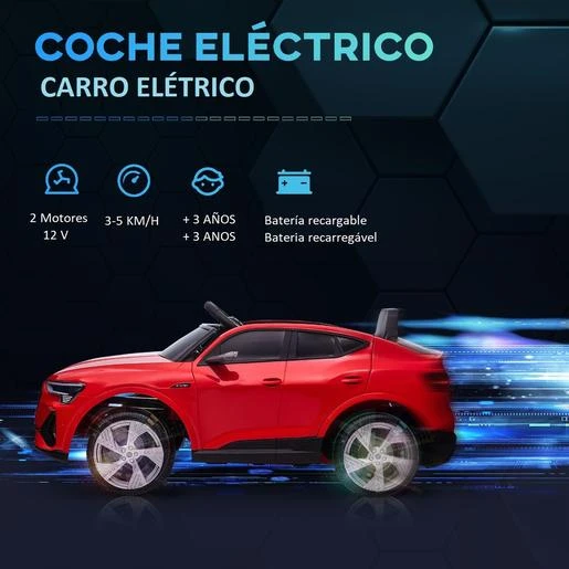 Homcom - Coche Eléctrico Audi E-tron - Imagen 4