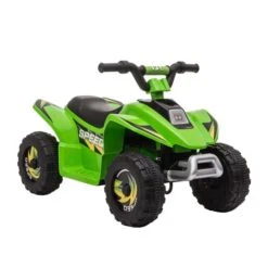Homcom - Quad Eléctrico Batería 6V Verde