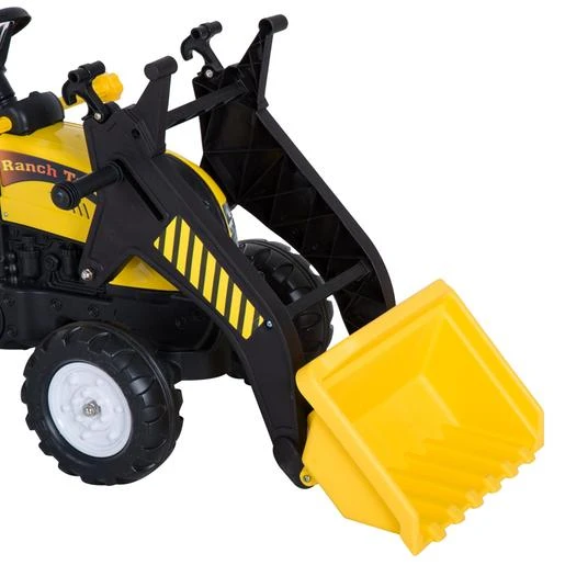 Homcom - Tractor Excavadora Infantil Con Cargador - Imagen 5