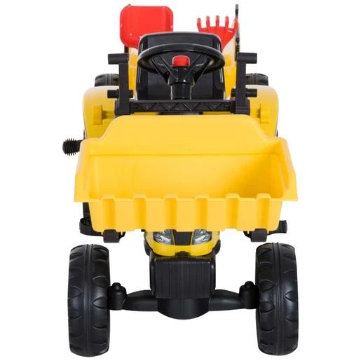 Homcom - Tractor Excavadora Infantil Con Cargador - Imagen 8