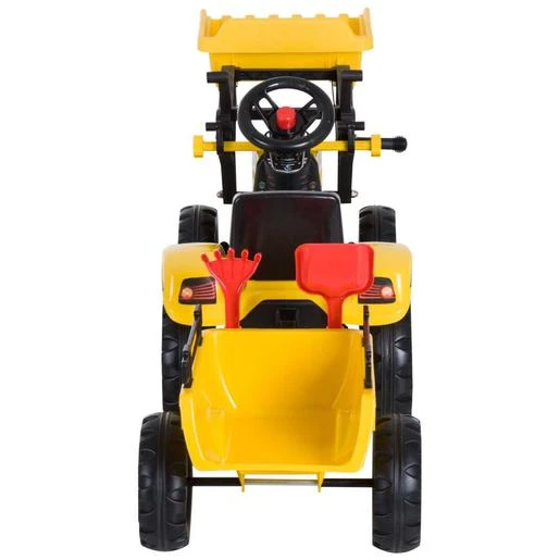 Homcom - Tractor Excavadora Infantil Con Cargador - Imagen 9
