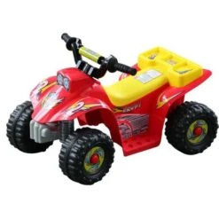 Homcom - Quad Infantil De Batería Tipo Coche HomCom