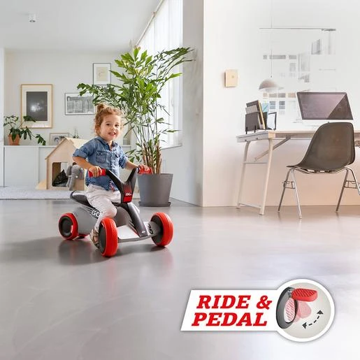 Triciclo 4 Ruedas Berg Go2 SparX Rojo - Imagen 11