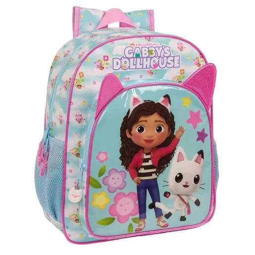 Safta Gabby's Dollhouse - Mochila Infantil Adaptable A Carro - Imagen 2