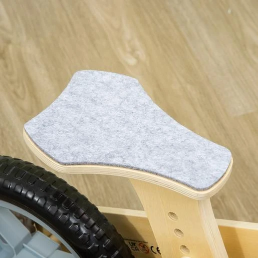 HOMCOM Aiyaplay - Bicicleta De Madera Sin Pedales - Imagen 9