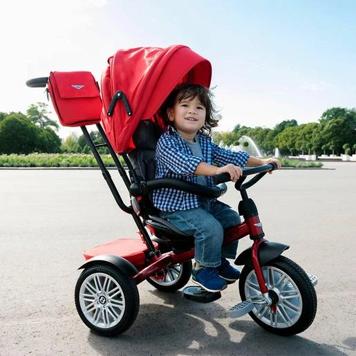 Triciclo Bentley Rojo Drag贸n - Imagen 6