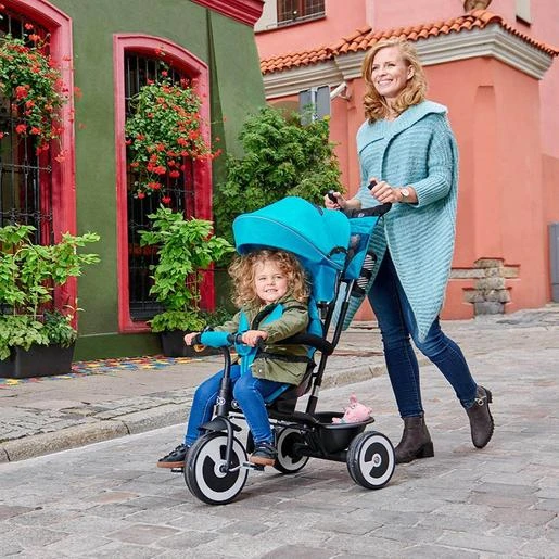 Kinderkraft Triciclo Aston Turquesa - Imagen 6