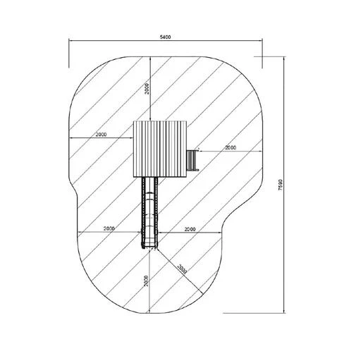 Parque Juegos Infantil De Madera Tibidabo - Imagen 3