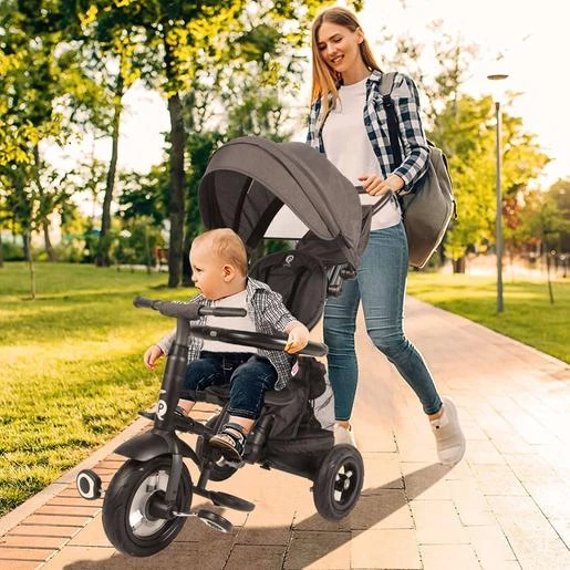 Triciclo Evolutivo QPlay Eleganzza Negro - Imagen 3