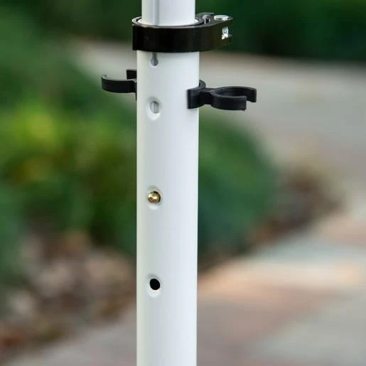 Homcom - Patinete Plegable Blanco-negro - Imagen 8