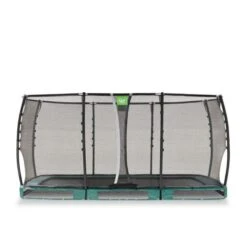 EXIT TOYS Exit - Cama Elástica De Suelo Allure Premium 244 X 427 Cm Verde