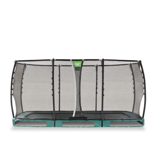 EXIT TOYS Exit - Cama Elástica De Suelo Allure Premium 244 X 427 Cm Verde